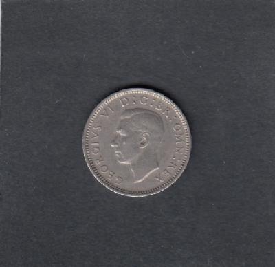 Beschrijving: 6 Pence  GEORGIUS VI 